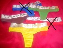 Dámská tanga CALVIN KLEIN 